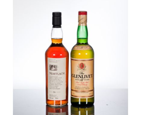 THE GLENLIVET 12 YEAR OLD
Pure Single Malt Scotch Whisky. 75cl, 40% volume.
MORTLACH 16 YEAR OLD FLORA & FAUNA
Single Speysid