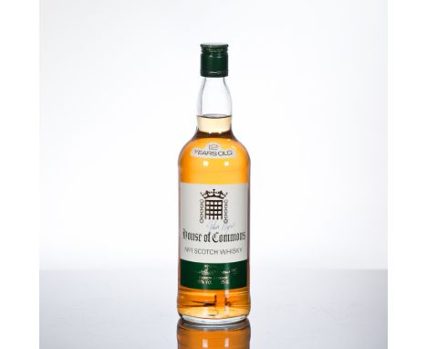 HOUSE OF COMMONS NO.1 SCOTCH WHISKY
Blended Scotch Whisky by James Buchanan, autographed by former Prime Minister John Major.