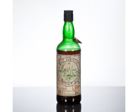 SPRINGBANK SMWS 27.6
Cask strength single Campbeltown malt whisky, distilled in January 1965 and bottled in October 1987 for 