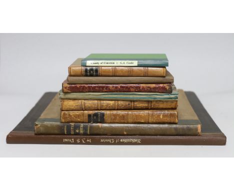 ° ° CHESTER: [Pigot, John M.B.] History of the City of Chester from Its Foundation to the Present Time, first edition, 4 etch