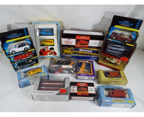 Diecast Models - A quantity of diecast model motor vehicles to include The Dandy Special Edition Beano collection by Corgi D1