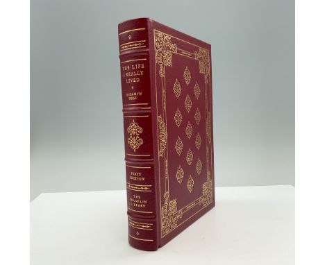 This first edition ofÂ&nbsp;The Life I Really LivedÂ&nbsp;by Jessamyn West, published in 1979 by The Franklin Library as part