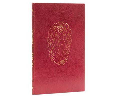 Golden Cockerel Press.- Homeric Hymn to Aphrodite (The), translated by F.L. Lucas, number 97 of 100 specially-bound copies si