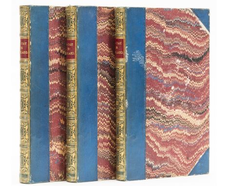 Ireland.- [Crowe (Eyre Evans)] To-Day in Ireland, first edition, 3 vol., occasional faint spotting, bookplates, contemporary 