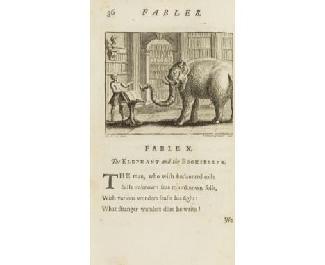 Gay (John) Fables, 2 vol., mixed edition, engraved vignette titles, plates, illustrations, occasional spotting, occasional ma