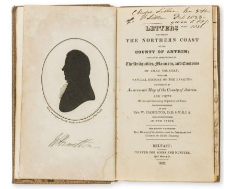 Ireland.- Hamilton (Rev. William) Letters Concerning the Northern Coast of the County of Antrim ..., engraved silhouette port