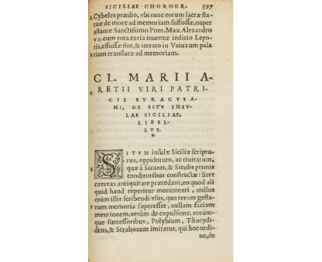 Berosus. Berosi reliquorumque consimilis argumenti autorum, de antiquitate Italiae, ac totius orbis, vol.2 only (of 2), woodc