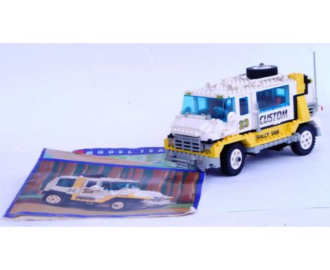LEGO MODEL TEAM: An original vintage Lego Model Team set 5550 Custom Rally Van. Appears 100% complete as is fully made up. Wi