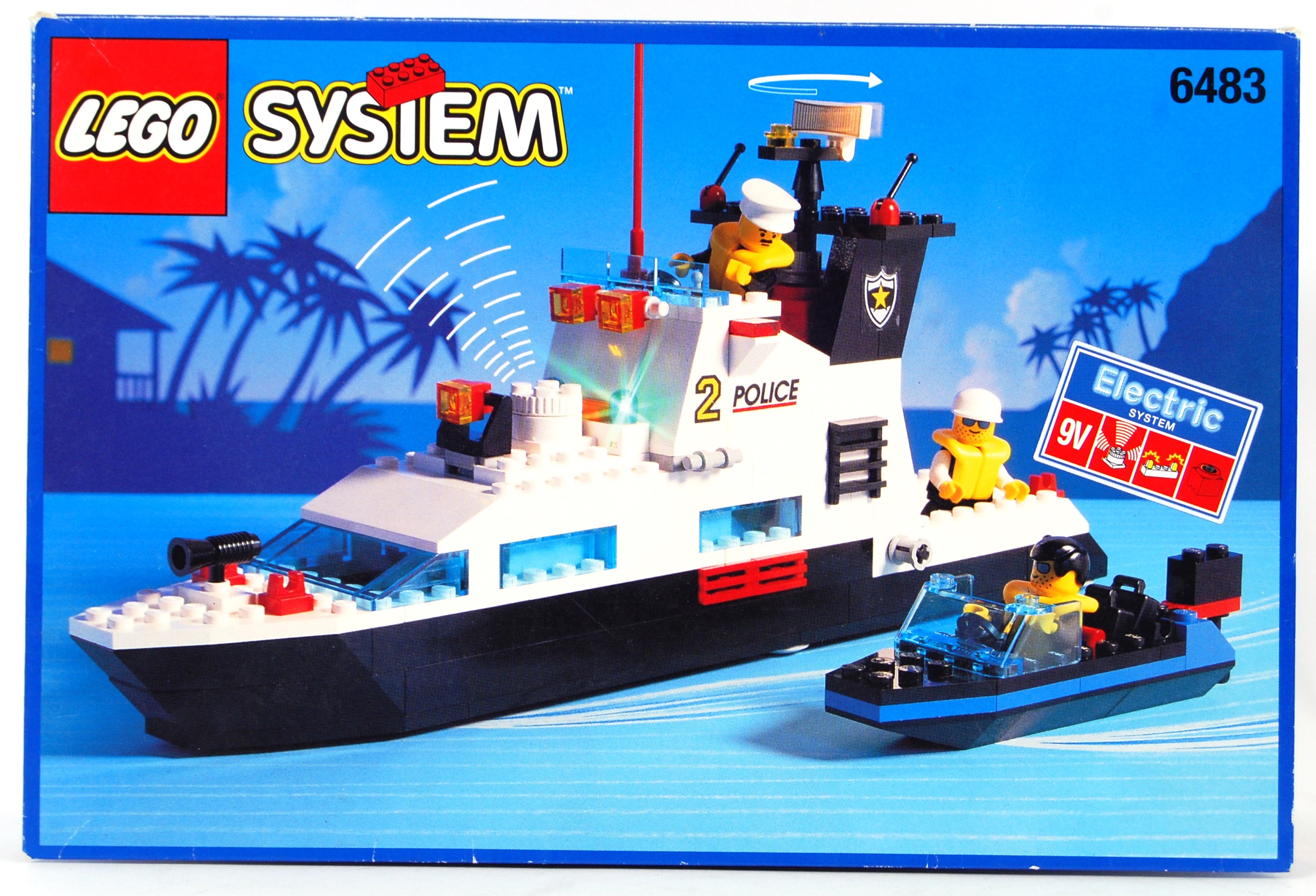 vintage lego boat