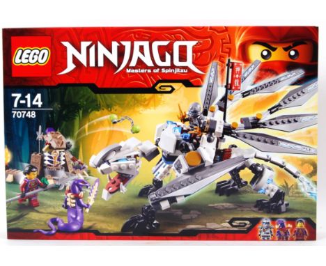 LEGO NINJAGO: A Lego Ninjago set 70748 'Titanium Dragon'. Factory sealed, unused and unopened within the original box