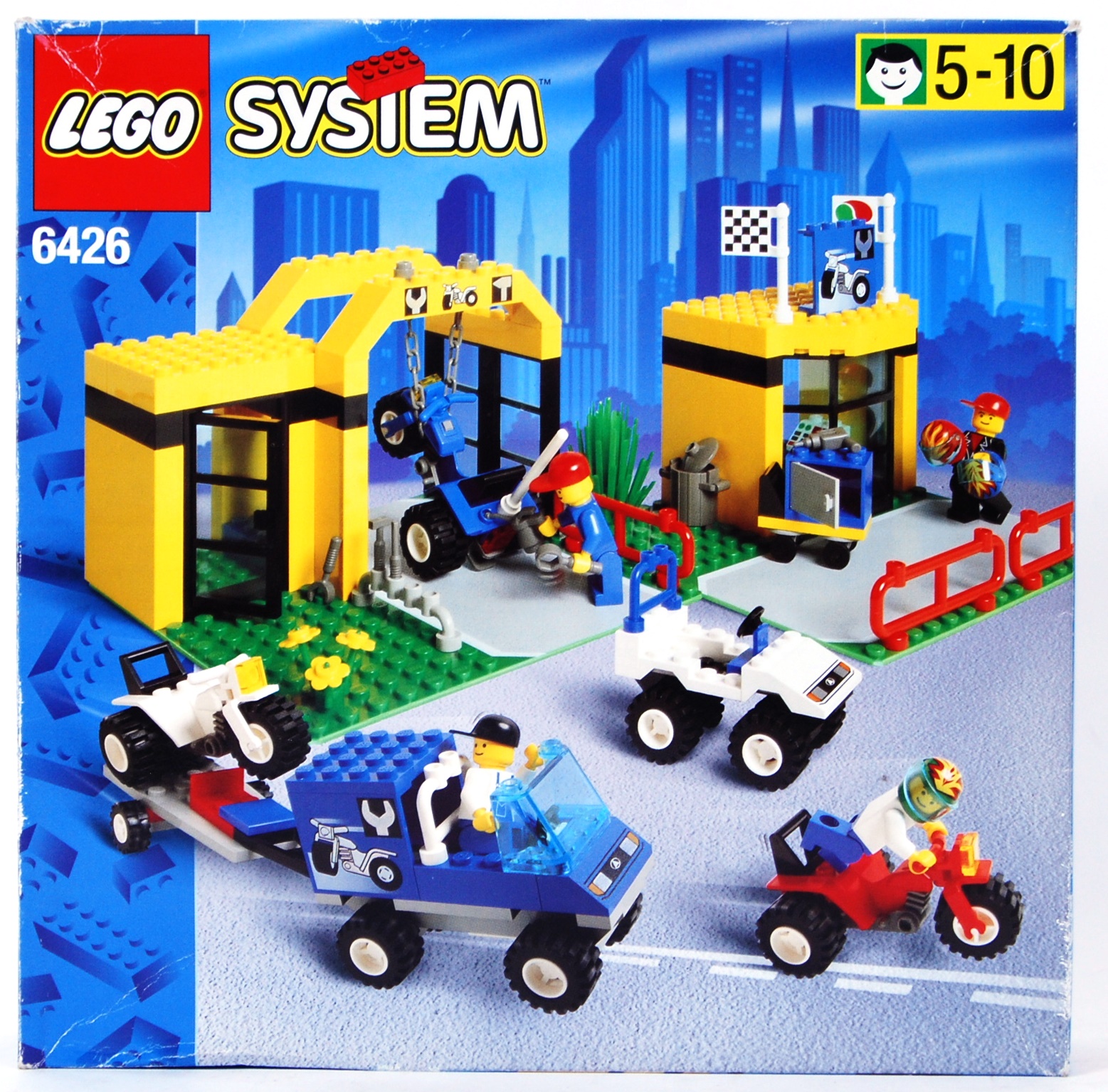 LEGO SYSTEM: An original vintage Lego System set No. 6426 ' Super Cycle ...