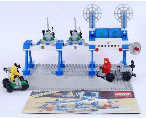 LEGO SPACE: An original 1980's vintage Legoland Lego Space set 6930 ' Space Supply Station .' Fully made up (and appears comp