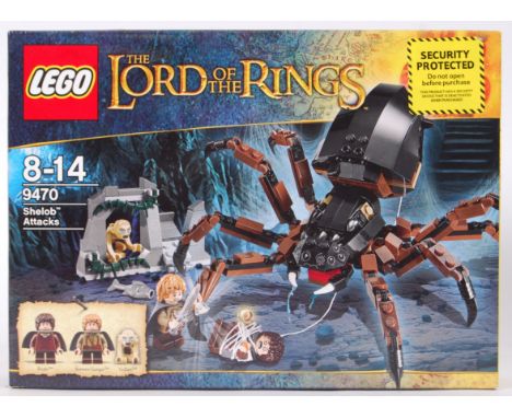 LORD OF THE RINGS LEGO: A Lord Of The Rings Lego set 9470 Shelob Attacks set. Sealed, as new. 