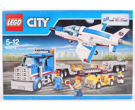 Lego City A Lego City Set Jet Training Aircraft Transporter Factory Sealed Within The