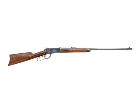 A .30 (W.C.F.) 'Model 1894' lever-action rifle by Winchester, no. 126258 (dated 1902)The receiver retaining much blued finish