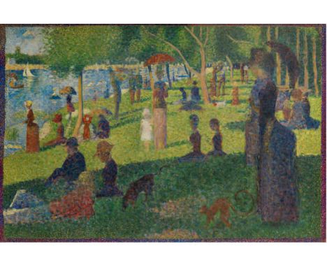 Georges Seurat (1859 â€“ 1891) was a French painter known for his pioneering contributions to the Pointillism movement and hi