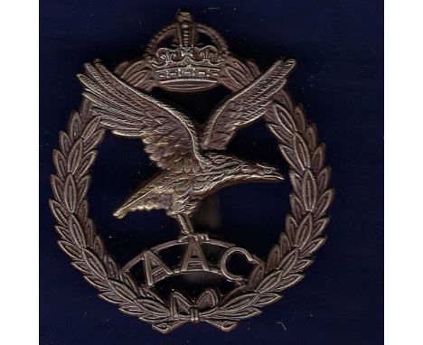 Army Air Corps, WWII Officers variant with KC (White Metal)