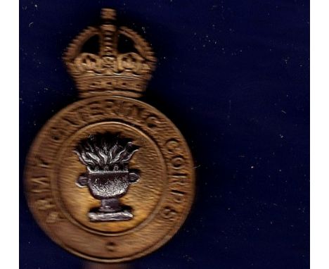Army Catering Corps, WWII Pattern with KC (Bi-Metal)