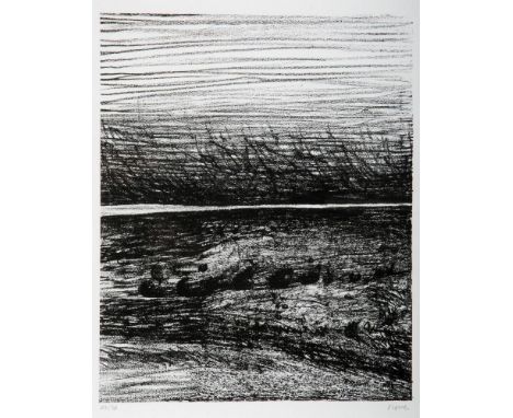 HENRY MOORE (1898-1986), Windswept Landscape from the Andes Pomes Series, lithograph, limited edition 52/75, signed in pencil