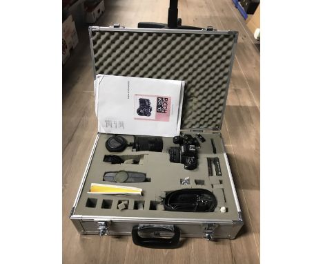 METAL CARRIER CASE CONTAINING RICOH CAMERA