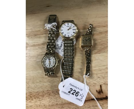 3 WATCHES ( ELLESSE , ROTARY , SEKONDA)