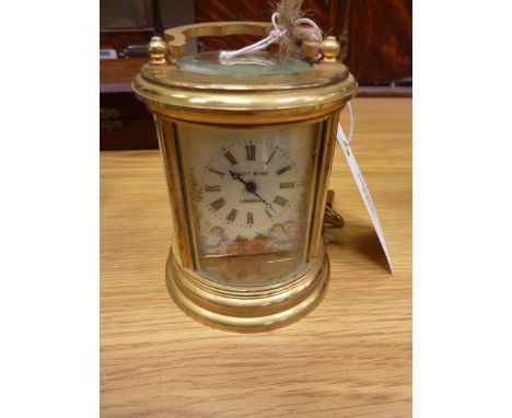 Carriage clock H8.5cm