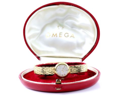 Omega Ladymatic wristwatch, 17 jewel, automatic movement,  Dennison case, 976787 with  watch number 70832,  hallmarked, with 