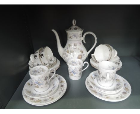 A vintage part tea / coffee service by Ridgway Melisande pattern