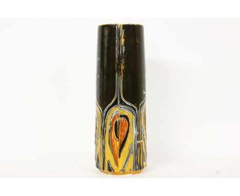 A Poole pottery Delphis vase, shape 85, late 1960s