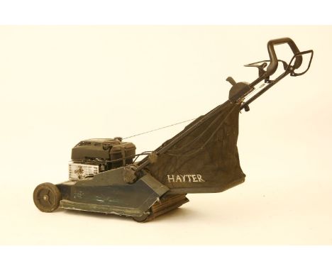 a Hayter Harrier '48' Auto Drive rotary petrol lawnmower