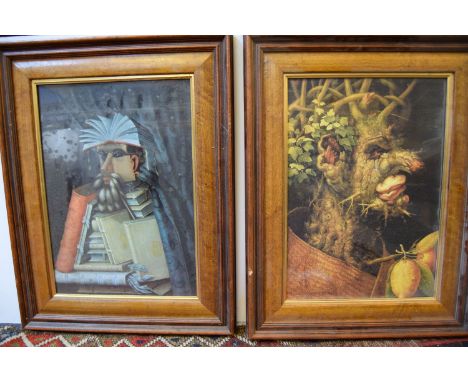 A set of five colour portrait prints, framed and glazed, 42 x 30cm