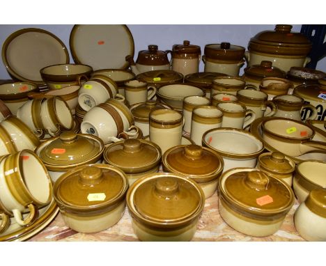 ONE HUNDRED AND ONE PIECES OF T. G. GREEN 'GRANVILLE' DINNER AND KITCHEN WARES, comprising sixteen teacups, twenty three sauc