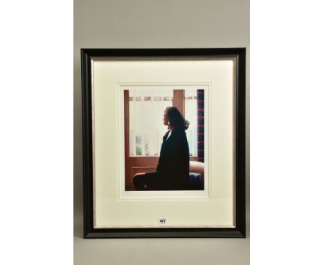 JACK VETTRIANO (SCOTTISH 1951) 'THE VERY THOUGHT OF YOU' limited edition print 113/250, portrait of a female figure, signed t