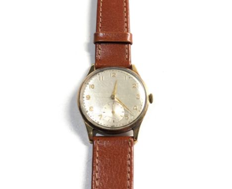 Vintage 9ct gold International Watch Company  gents gents wristwatch IWC 1950's watch in working order but no warranty given 