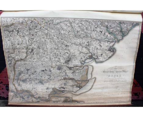 Madge's large scale Ordnance Survey of Essex 1805.  "Part the First of the General Survey of Essex and a portion of the Adjoi