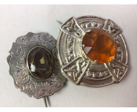 COLLECTION OF JEWELLERY, AND WATCHES including brooches, bakelite and other necklaces, rolled gold pocket watch, a wrist watc
