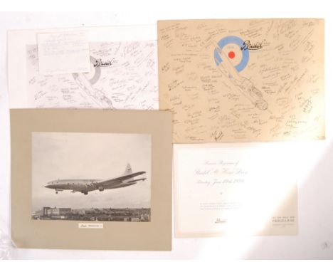 A good collection of rare original Bristol and Bristol Aeroplane Company related items. Comprising; a unique pre-WWII 1938 Br