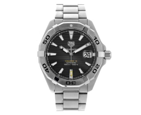 No Reserve - TAG Heuer Aquaracer WBD2113/0 - Men's watch. Case: steel - bracelet: steel - automatic - box, documents, certifi