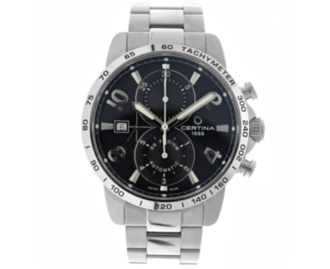 No Reserve - Certina DS Podium Chronograph C034.427.11.057.00 - Men's watch. Case: steel - bracelet: steel - automatic - box,