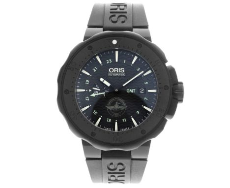 No Reserve - Oris Force Recon GMT 01 747 7715 7754 set - Men's watch - 2015. Case: titanium - strap: rubber - automatic - wat