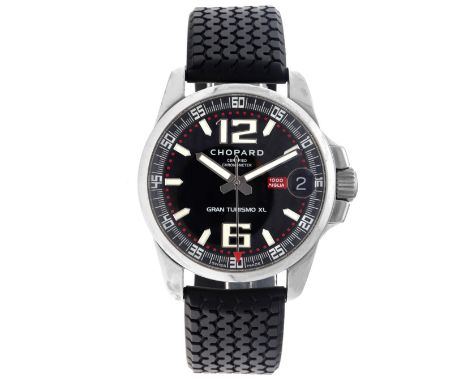 No Reserve - Chopard Mille Miglia Gran Turismo XL 8997 - Men's watch. Case: steel - strap: rubber - automatic - condition: go