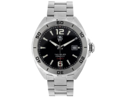 No Reserve - TAG Heuer Formula 1 Caliber 3 WAZ2113 - Men's watch - 2010-present. Case: steel - strap: steel - automatic - box