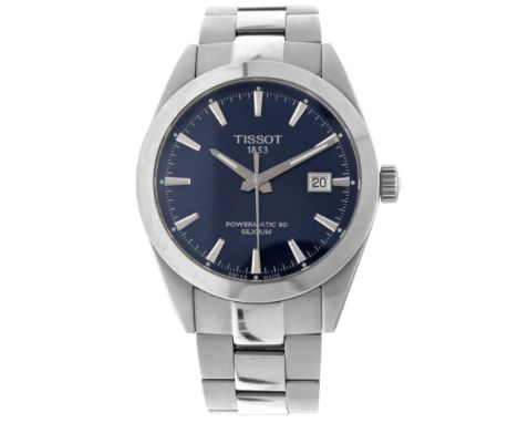 No Reserve - Tissot Gentleman Powermatic 80 Silicon T127407 - Men's watch. Case: steel - bracelet: steel - automatic - box, d