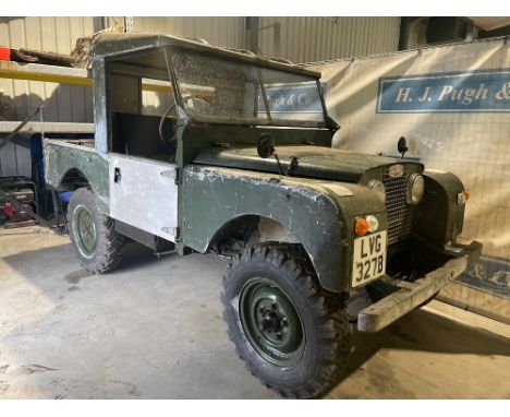 Series 1 Land Rover. 1956. Ex MOD, SWB, pick up cab. Full engine rebuild with all new genuine parts, new brakes all round. 12