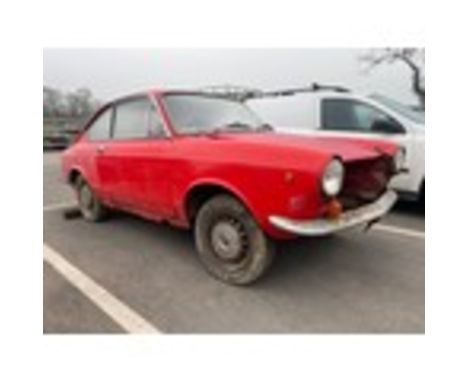 Fiat 850 Coupe. 1965. 843cc. Engine is free turning, has had full restoration, comes with paperwork. Reg. FLP 939C. V5 and ke