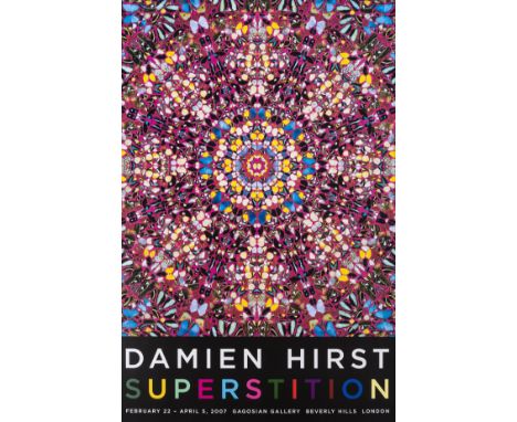 δ Damien Hirst (b.1965)SuperstitionOffset lithograph printed in colours, 2007, signed in black ink, on wove paper, the full s