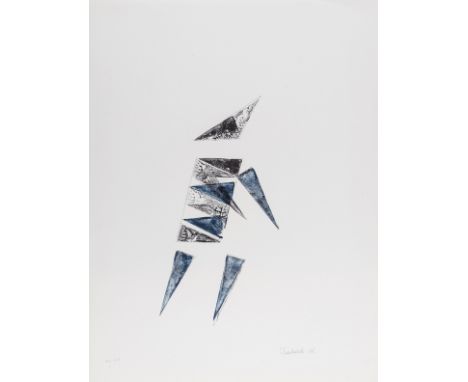δ Lynn Chadwick (1914-2003)Figure IIILithograph printed in colours, 1966, signed and dated in pencil, numbered from the editi