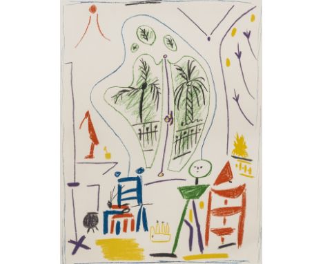 δ Pablo Picasso (1881-1973)Dans l'Atelier de Picasso (L'Atelier de Cannes) (Bloch 779)Lithograph printed in colours, 1958, as