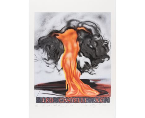James Rosenquist (b.1933)The Flame Still Dances on Leo's BookLithograph printed in colours, 1997, signed, titled, and dated i