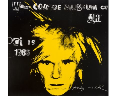 Andy Warhol (1928-1987)Williams College Museum of ArtOffset lithograph printed in colours, 1986, from the edition of unknown 